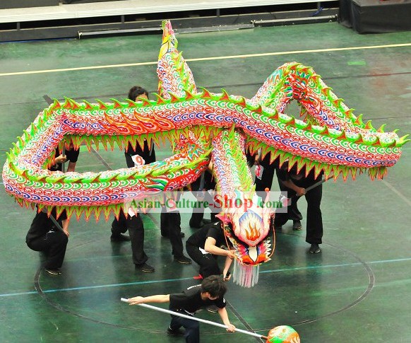 Happy Festival Celebration Luminous Dragon Dance Costume Complete Set