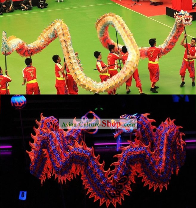 Competition and Parade Luminous Dragon Dancing Costume Complete Set