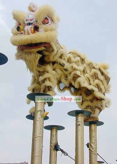 Supreme Sheep Fur HOK SAN Lion Dance Costume Complete Set