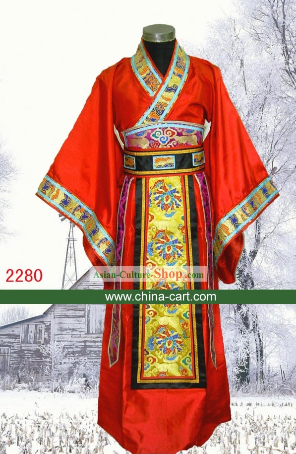 Ancient Chinese Wedding Dress for Bridegrooms