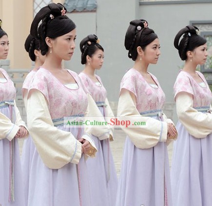 Ancient Chinese Palace Servant Girl Costumes