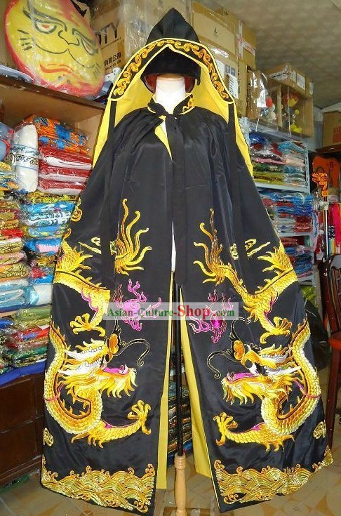 Ancient Chinese Emperor Dragon Cloak