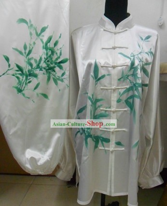 Traditional Chinese Silk Bamboo Kung Fu Clothing