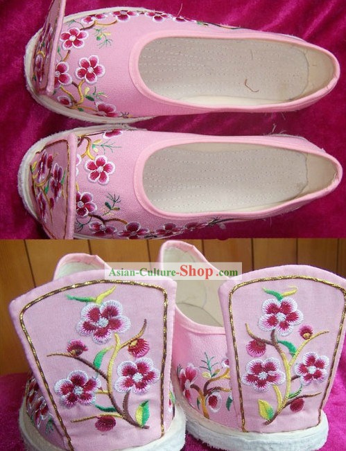 Ancient Chinese Handmade Hanfu Matching Shoes for Women