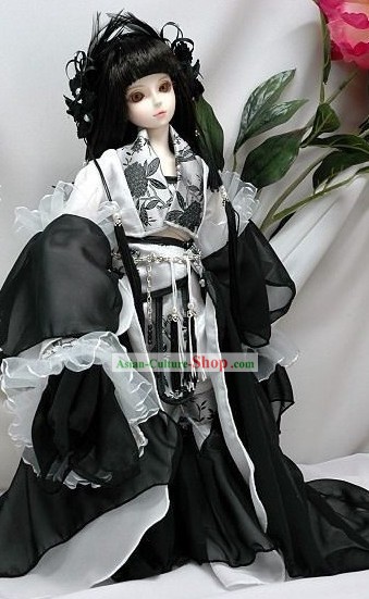 Ancient Chinese Female Swordsmen Costumes Complete Set