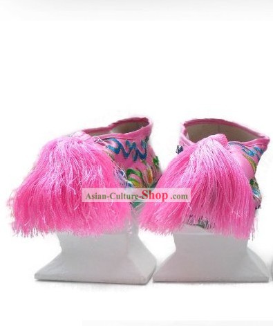 Traditional Handmade Hanfu High Heel Shoes