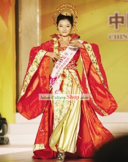 Beauty Pageant Ancient Chinese Clothing Set