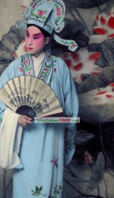 Ancient Chinese Lover Costumes and Hat for Men