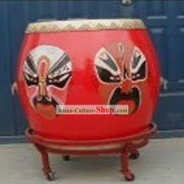 Chinese Classical Hand Made Peking Opera Drum