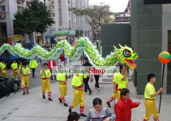 Green Luminous Dragon Dancing Equipment Complete Set