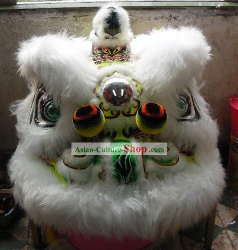 China Lunar New Year Celebration Luminous Lion Dance Costumes Complete Set