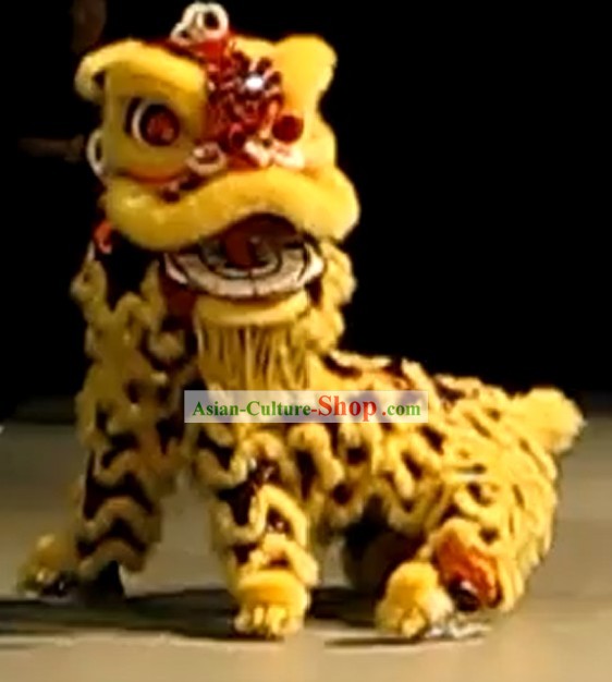 Competition and Celebration Chinese FUT SAN Lion Dance Costumes Complete Set