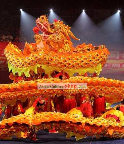 Beijing Olympic Games Performance Dragon Dancing Costumes Complete Set