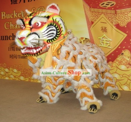 Supreme Handmade Tiger Dancing Costumes Complete Set
