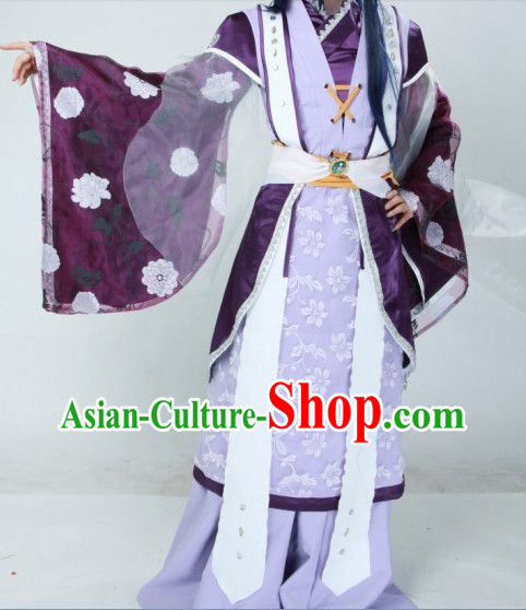 Ancient Chinese Sword World Character Costumes for Men