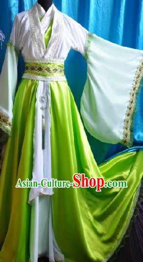 Ancient Chinese Water Sleeve Hanfu Clothes for Women