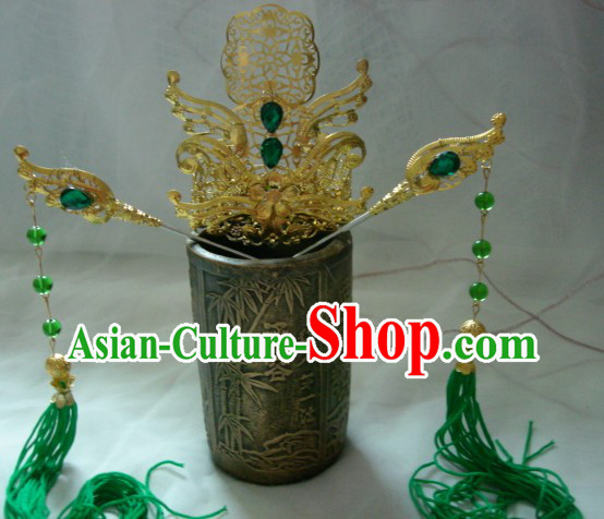 Handmade Ancient Chinese Palace Style Emperor Crown