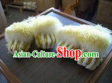 Professional Sheep Fur Lion Dance Claws