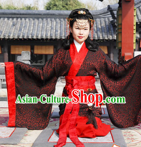 Ancient Chinese Han Empress Wedding Dress for Women