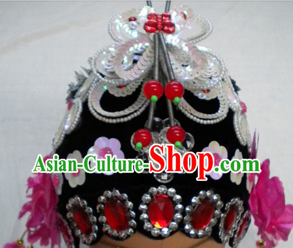 Chinese Opera Hua Dan Headpiece Set for Women