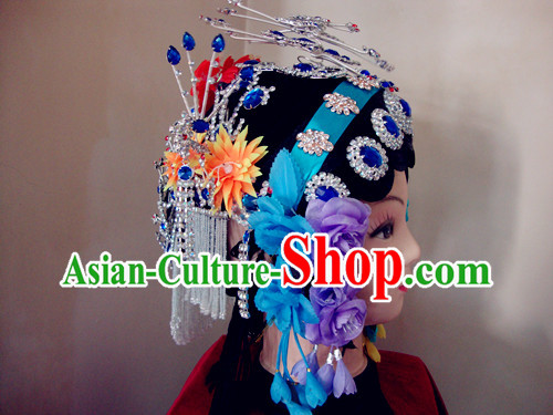 Chinese Classical Peking Opera Wig and Hair Accessories