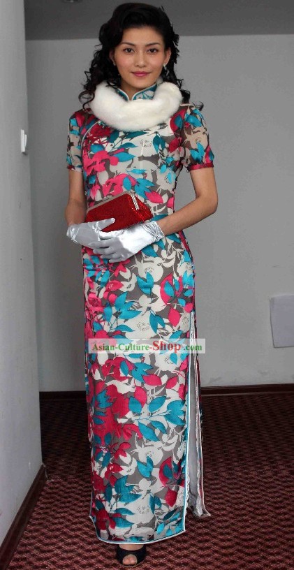 Traditional Chinese Old Shanghai Qipao Cheongsam