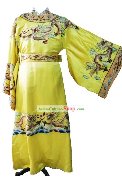Ancient Chinese Qing Dynasty Emperor Dragon Clothing