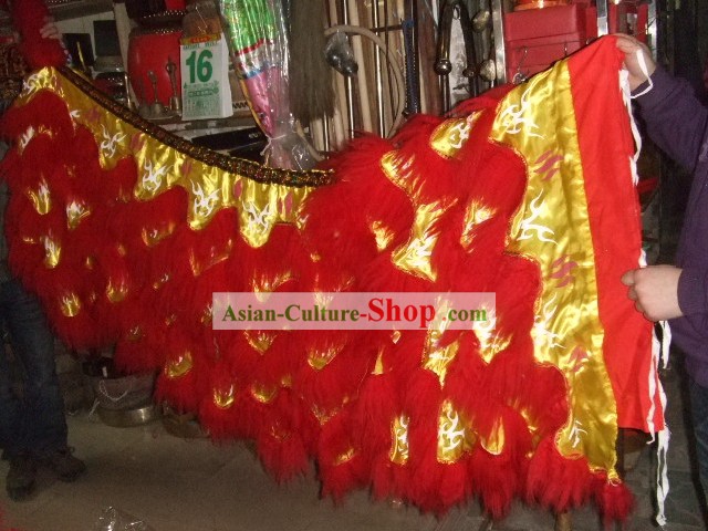 Luminous Lion Dance Tail Collar 2 Pants 2 Claws