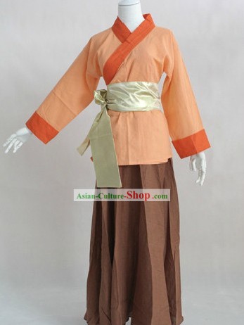 Ancient Chinese Waiter Costume