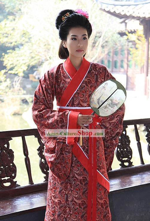 Ancient Chinese Hanfu Clothing for Women