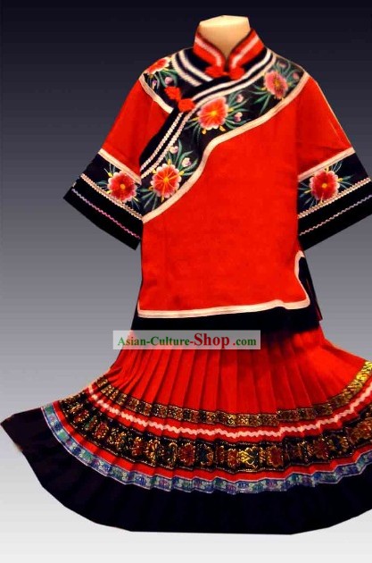 Traditional Chinese Ethnic Clothing for Children