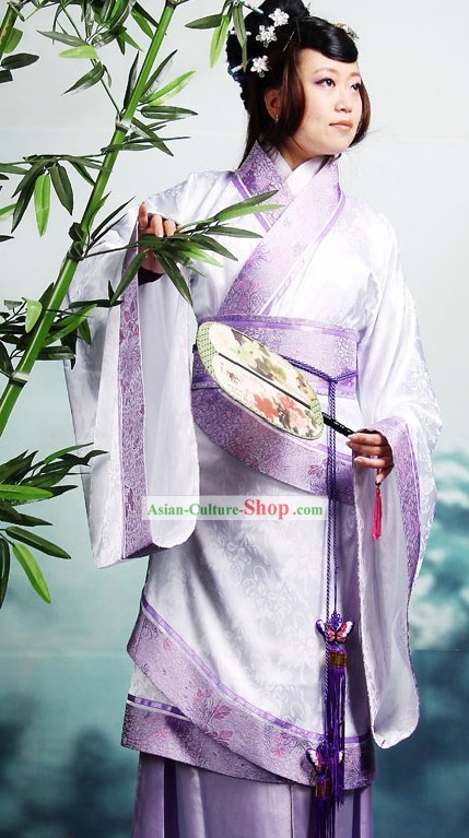 Ancient Han Dynasty Quju Hanfu Clothing for Women