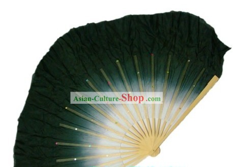 Traditional Chinese Classical Ink Color Silk Dance Fan