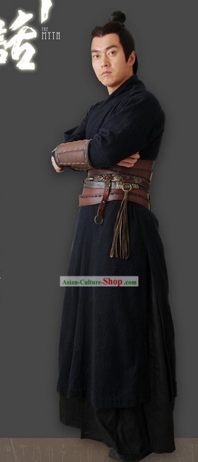 Ancient Chinese Fighting General Costume for Men