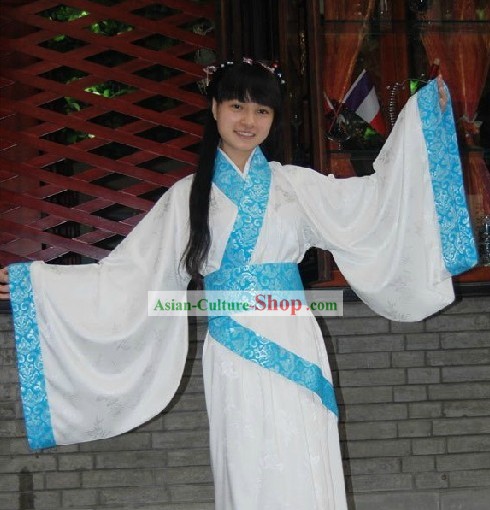 Ancient Chinese Shuangrao Quju Garment Clothing for Women