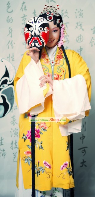 Beijing Opera Hua Dan Actress Costumes Complete Set