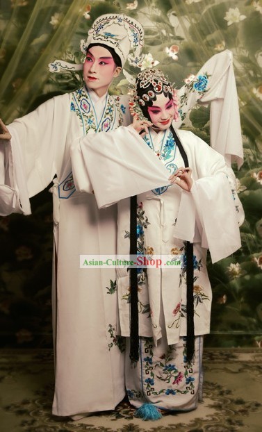 The Peacock Flying Southeast Opera Actor and Actress Costumes and Hats