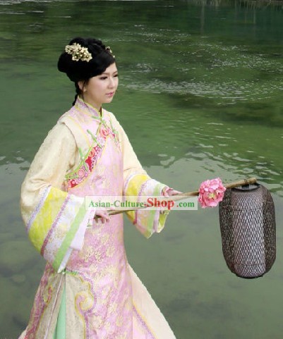 Qing Dynasty Princess Clothing Complete Set for Women