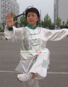 Embroidered Phoenix Martial Arts Tai Chi Costumes for Women