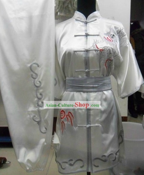 Professional Silk Dragon Tai Chi Uniform for Men