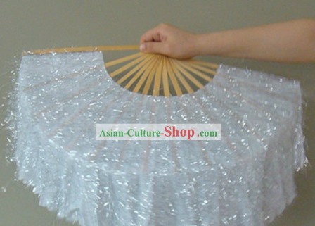 Chinese Classic Shinning Silver Dancing Fan