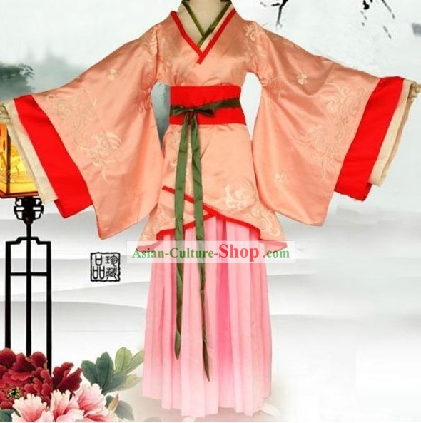 Ancient China Han Dynasty Female Clothes for Women