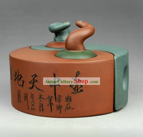 Chinese Classic Zisha Taiji Teapot