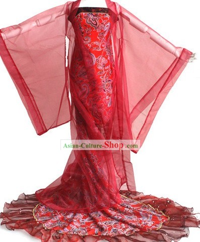 Chinese Classical Wedding Evening Dress for Women