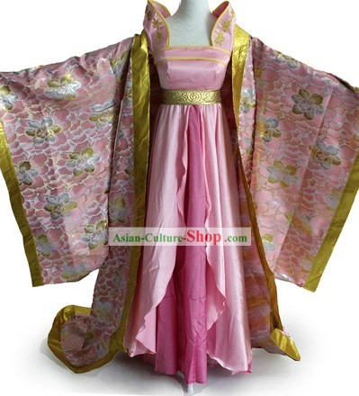 Tang Dynasty Palace Empress Costume Complete Set for Women