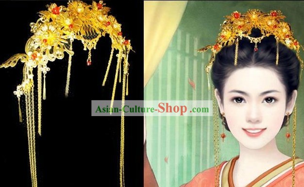 Traditional Chinese Hair Decoration for Brides