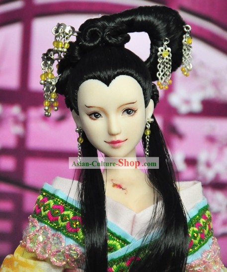 Ancient Chinese Beauty Headwear and Wig