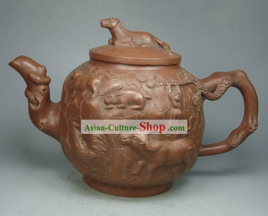 Chinese Twelve Symbolic Zodiac Animals Zisha Teapot