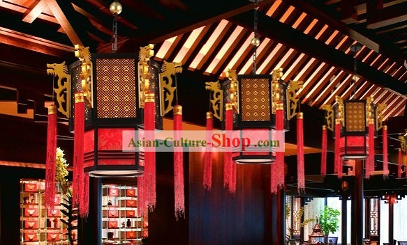 Traditional Chinese Ancient Dynasty Style Dragon Palace Lantern