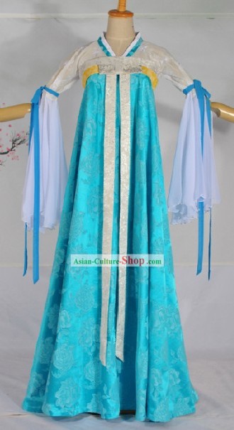 Tang Dynasty Maid Costumes Complete Set for Women